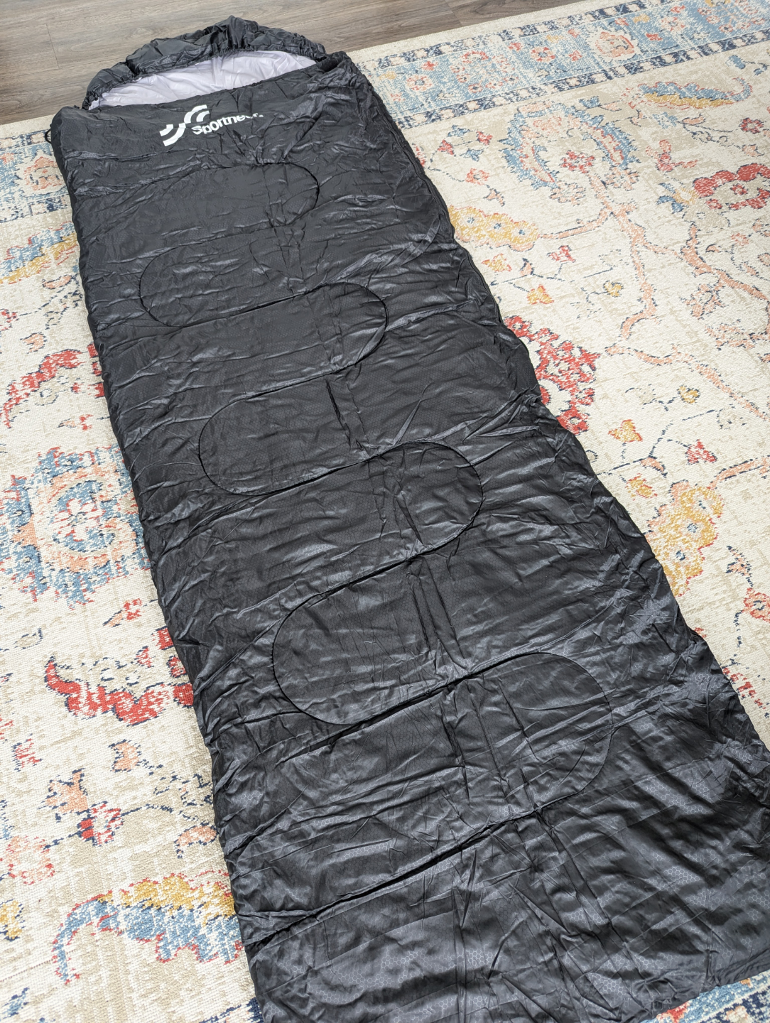 Sportneer Camping Sleeping Bag - Black - photo 5