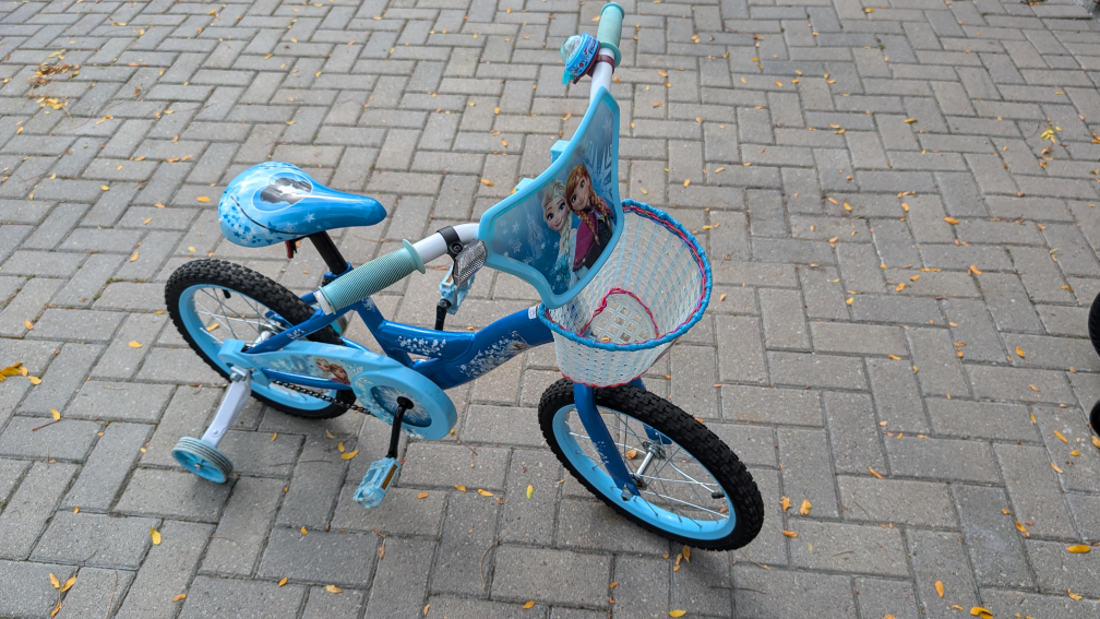 Frozen Girls Bike with Training Wheels 12" Frame - photo 2