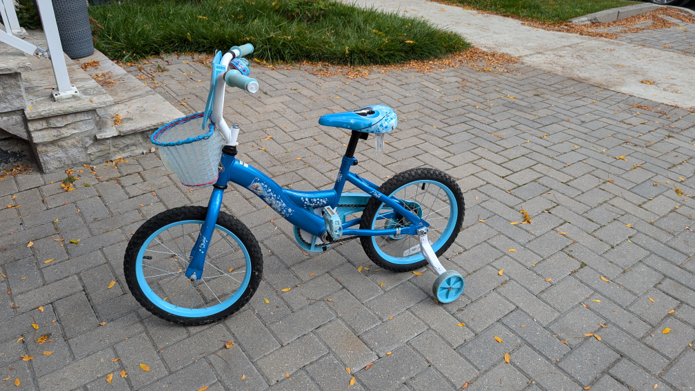 Frozen Girls Bike with Training Wheels 12" Frame - photo 3