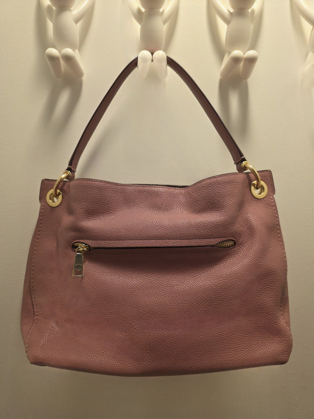 Coach Leather Hobo Bag - Dusty Rose - photo 2