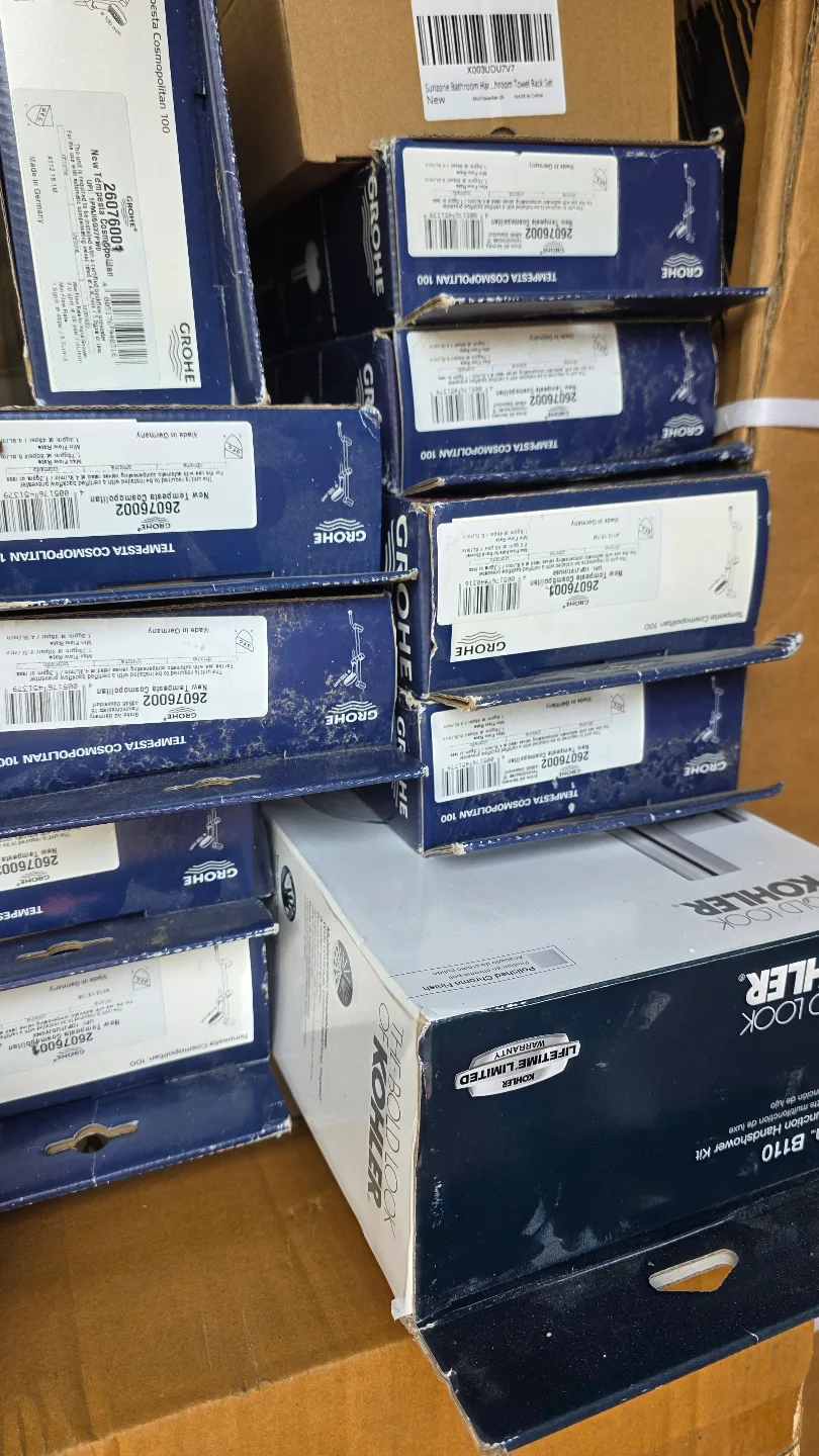 Bulk Lot of Grohe Tempesta Cosmopolitan 100 Shower Sets thumbnail