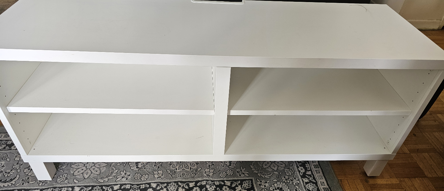 White Media Console