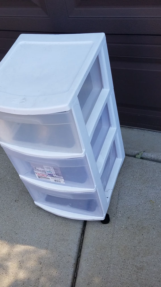 Sterilite 3-Drawer Rolling Cart - photo 2