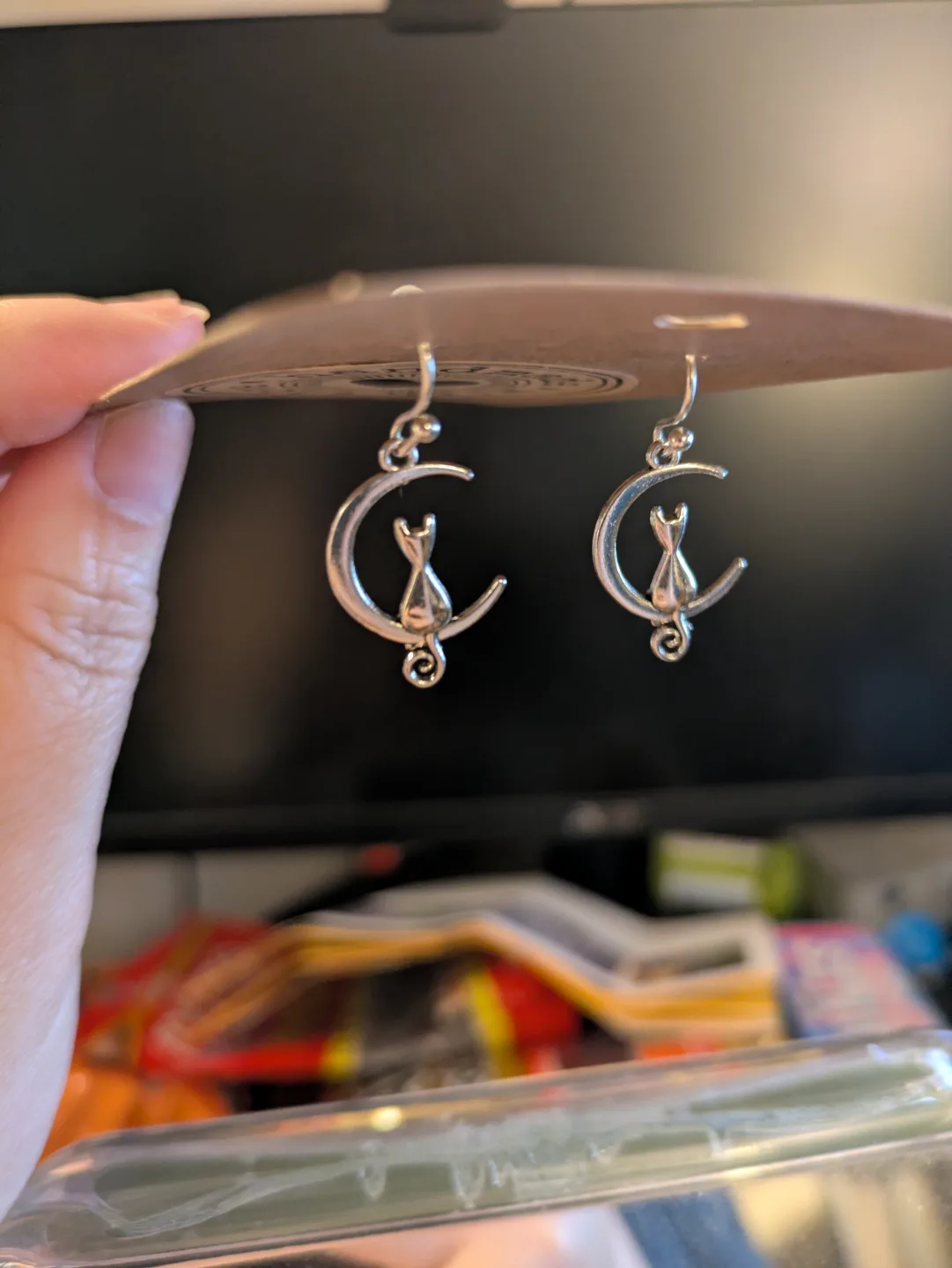 Cute Cat Earrings thumbnail