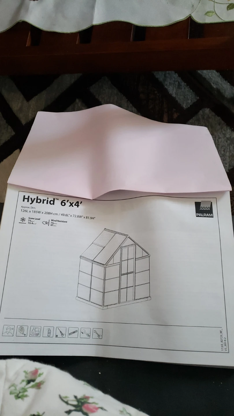 Palram Hybrid 6' x 4' Greenhouse - photo 3