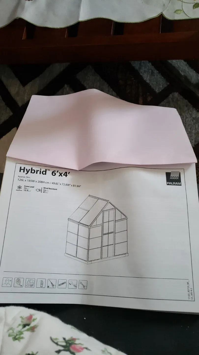 Palram Hybrid 6' x 4' Greenhouse image indicator(3)