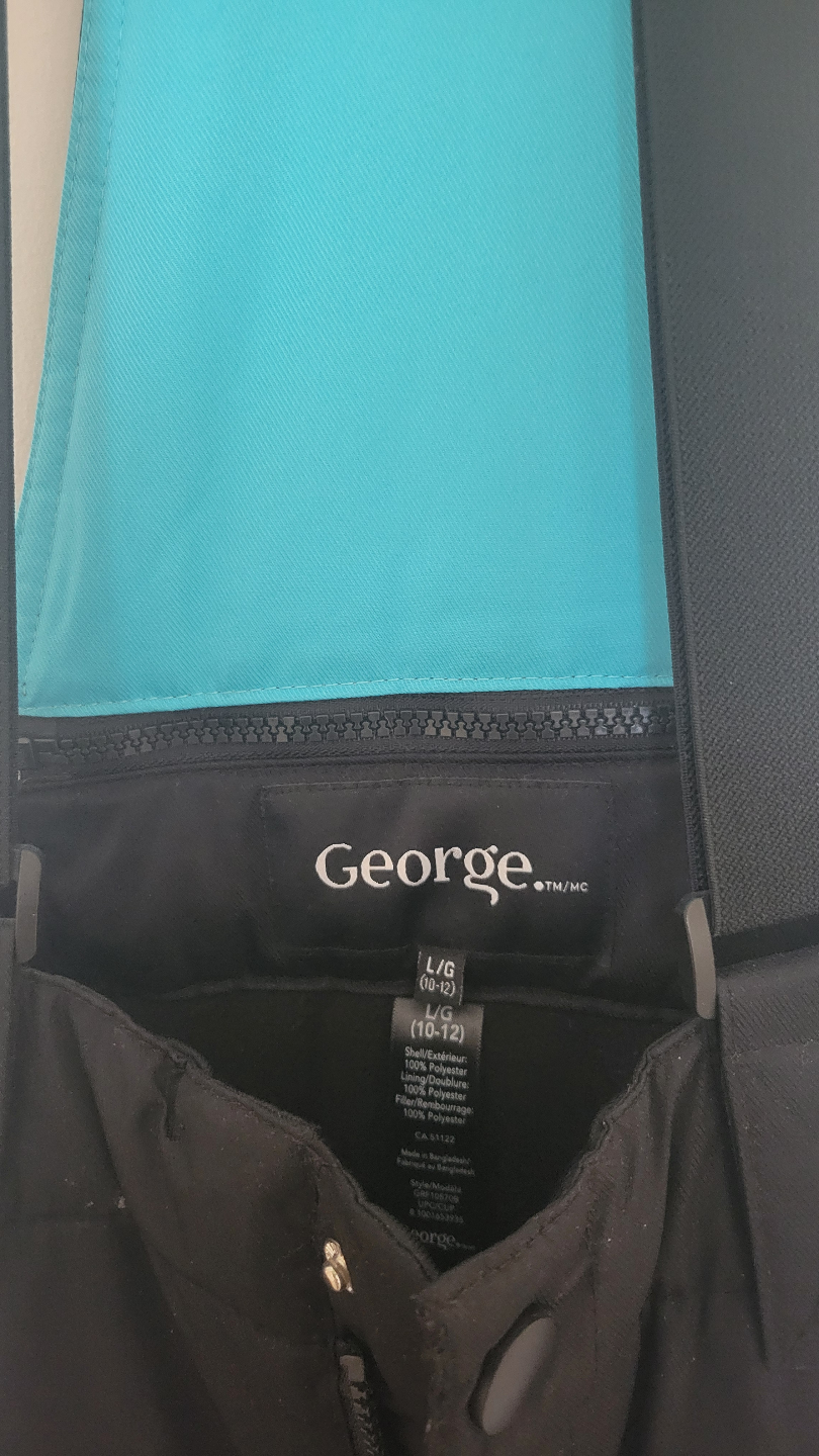 George Kids' Teal & Grey Snowsuit (Size L/G) - photo 3