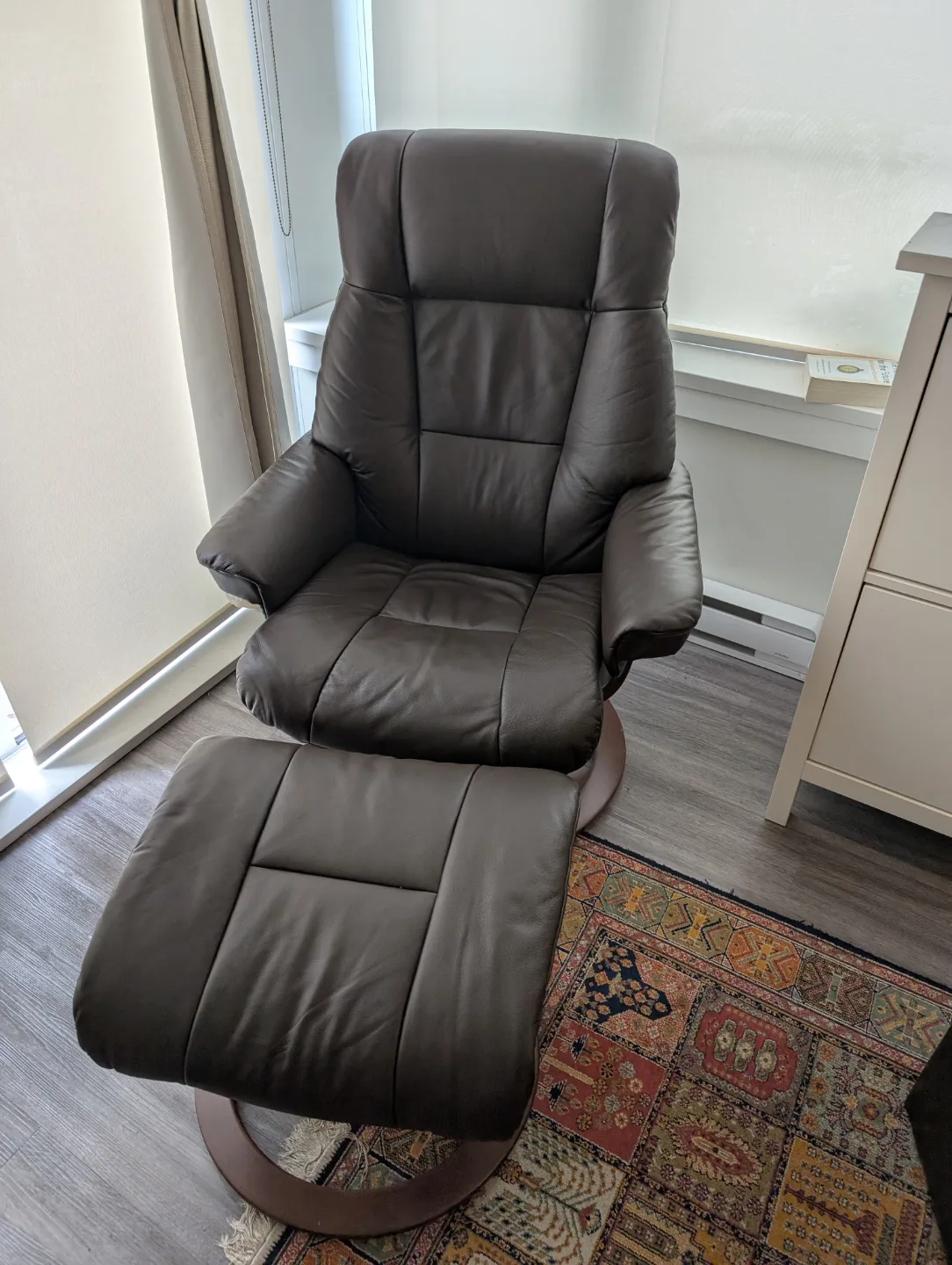 Stressless Recliner with Ottoman thumbnail