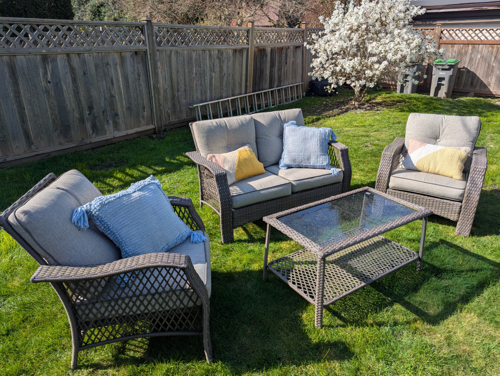 4-Piece Patio Conversation Set