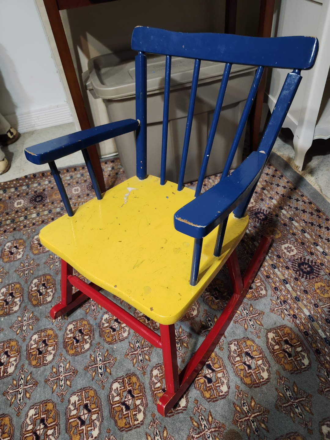 Vintage Children's Rocking Chair