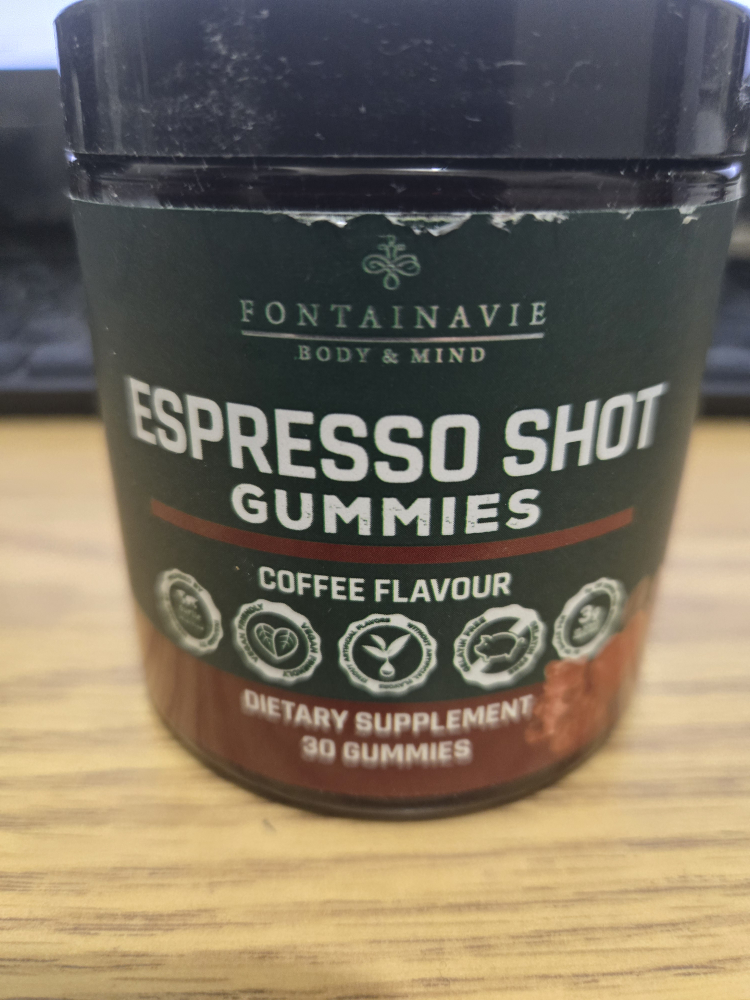 Fontainavie Espresso Shot Gummies Dietary Supplement
