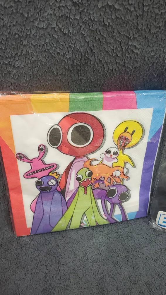 Rainbow Friends Birthday Party Decorations image indicator(9)