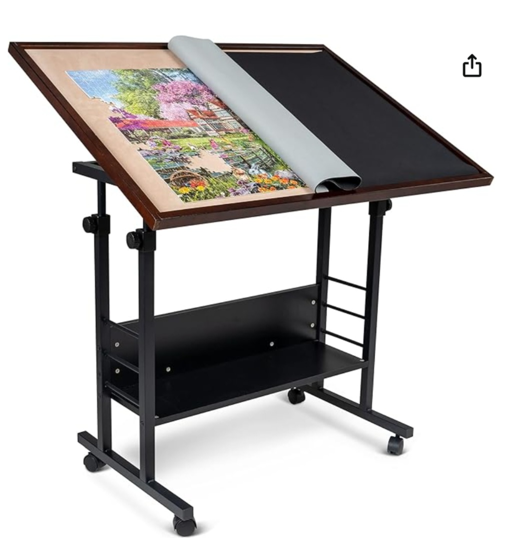 Adjustable  Puzzle Table
