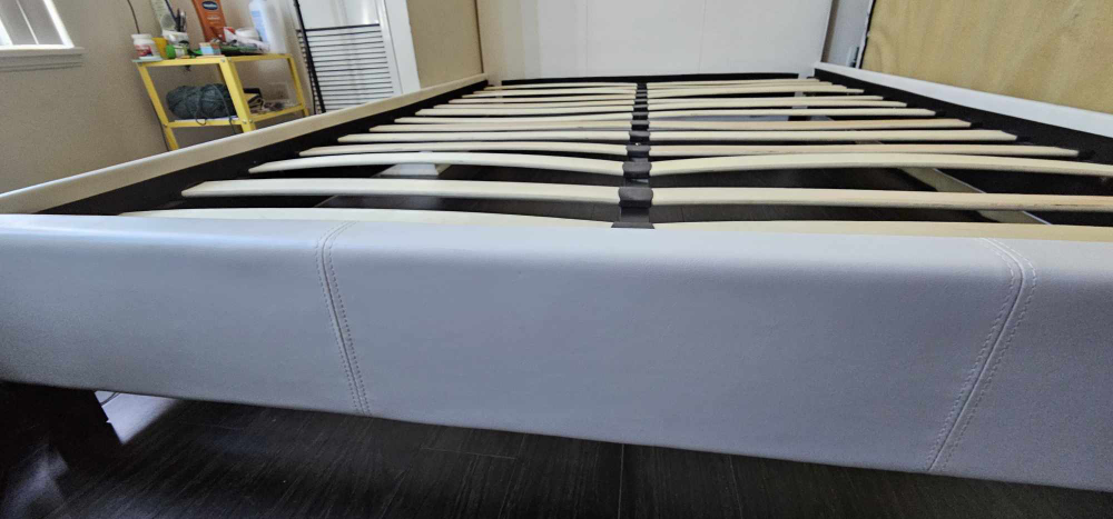 Queen Size Bed Frame With Headboard | Easy Assembly | Affordable - photo 3