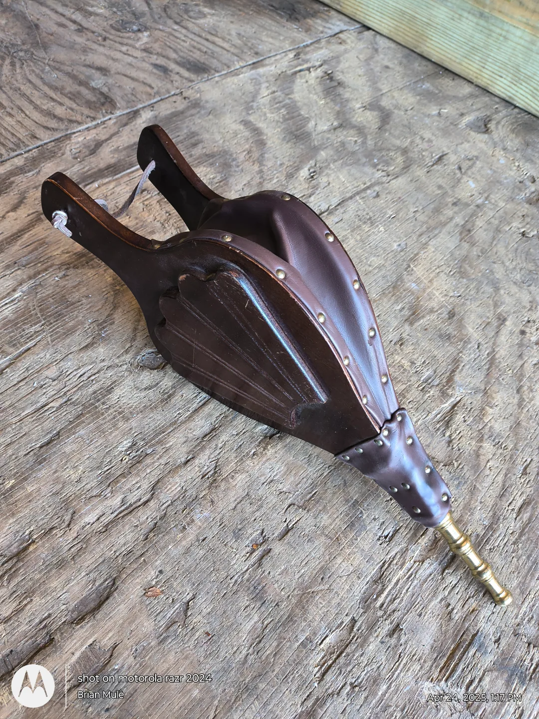 Vintage Leather Bellows thumbnail