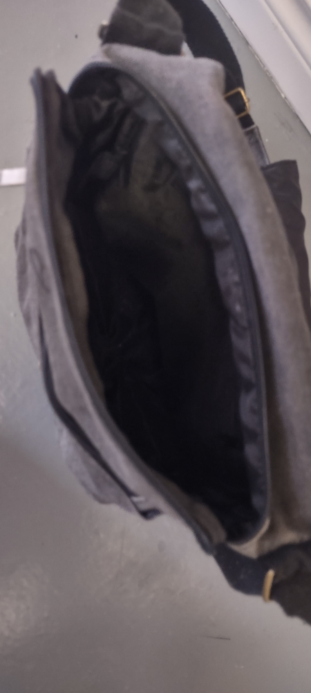 Robin Ruth Grey Canvas Crossbody Bag - photo 4