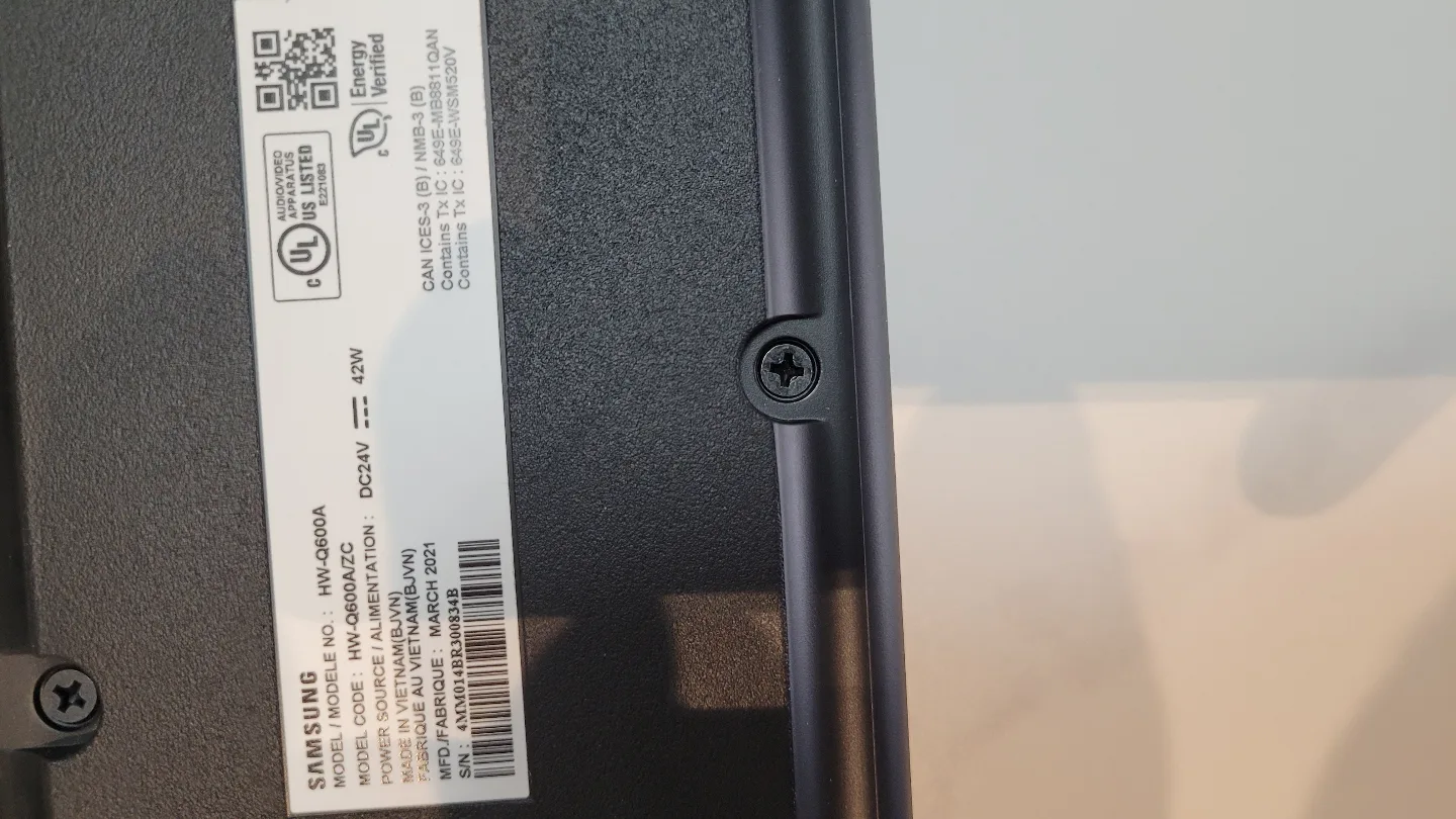 Samsung HW-Q600A Soundbar with Wireless Subwoofer image indicator(3)