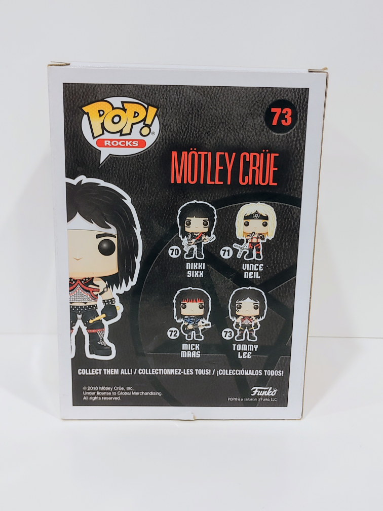Funko POP! Rocks Motley Crue Tommy Lee Vinyl Figure #73 - photo 5