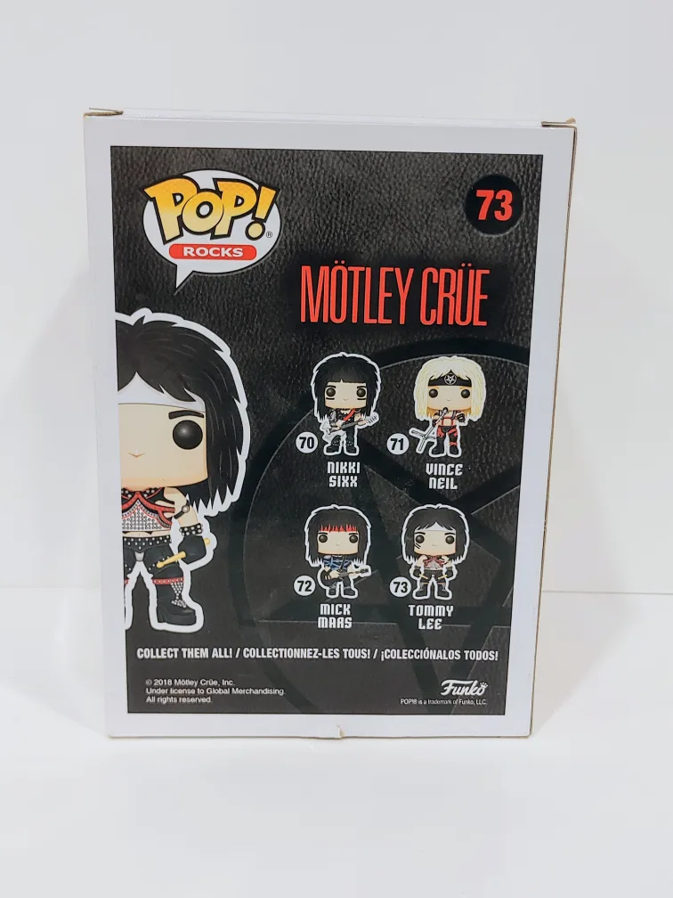 Funko POP! Rocks Motley Crue Tommy Lee Vinyl Figure #73 image indicator(5)