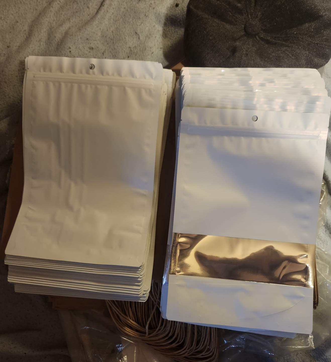 Bulk lot of 100 stand-up pouches with window - photo 5