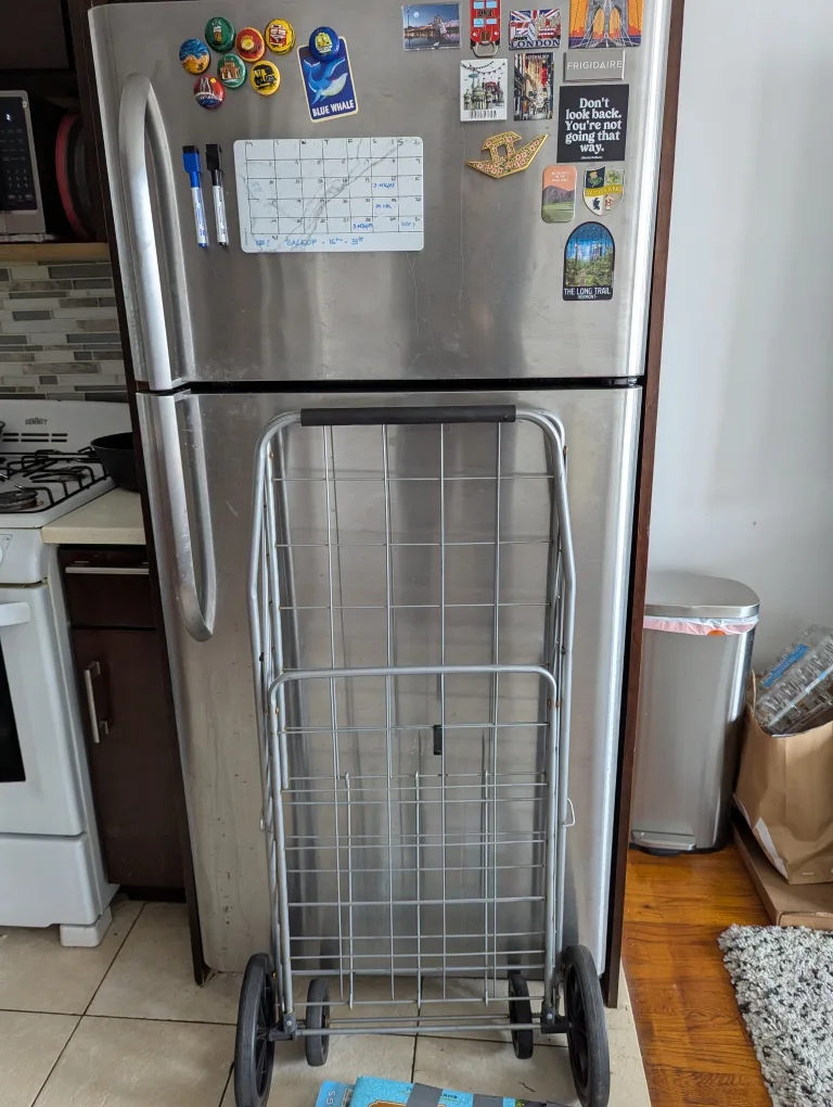 GNAINA Folding Shopping Cart image indicator(2)