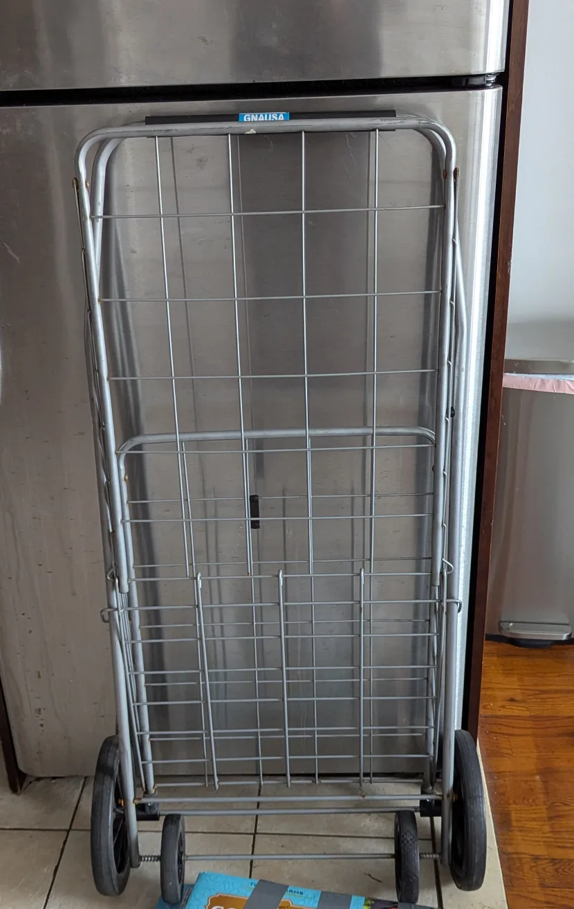 GNAINA Folding Shopping Cart image indicator(3)