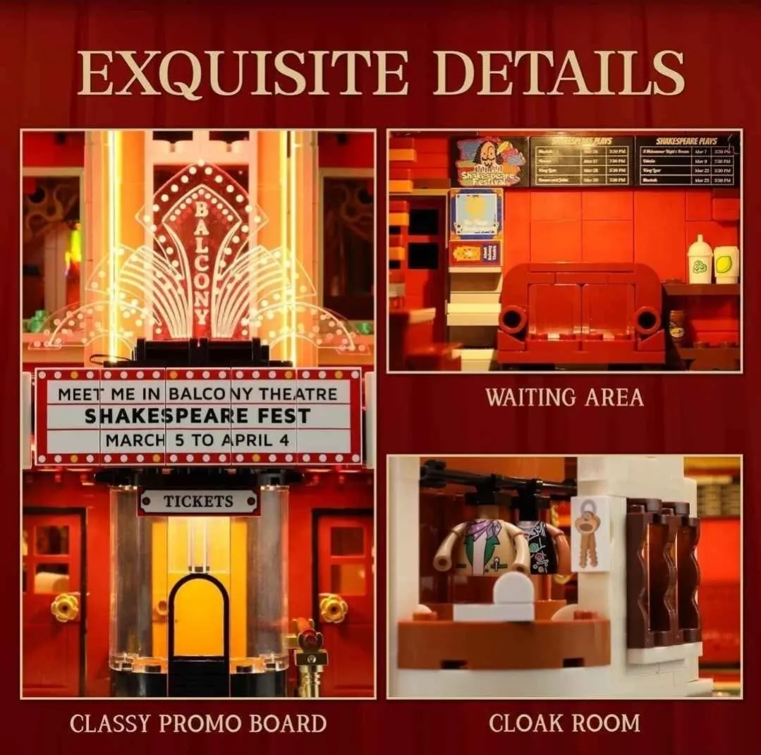 Funwhole Balcony-Theatre Lighting Building Set image indicator(4)