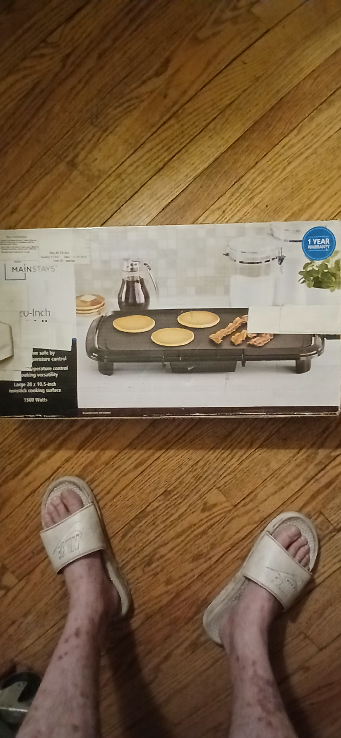 Mainstays 20-Inch Griddle - 1500 Watts - photo 4
