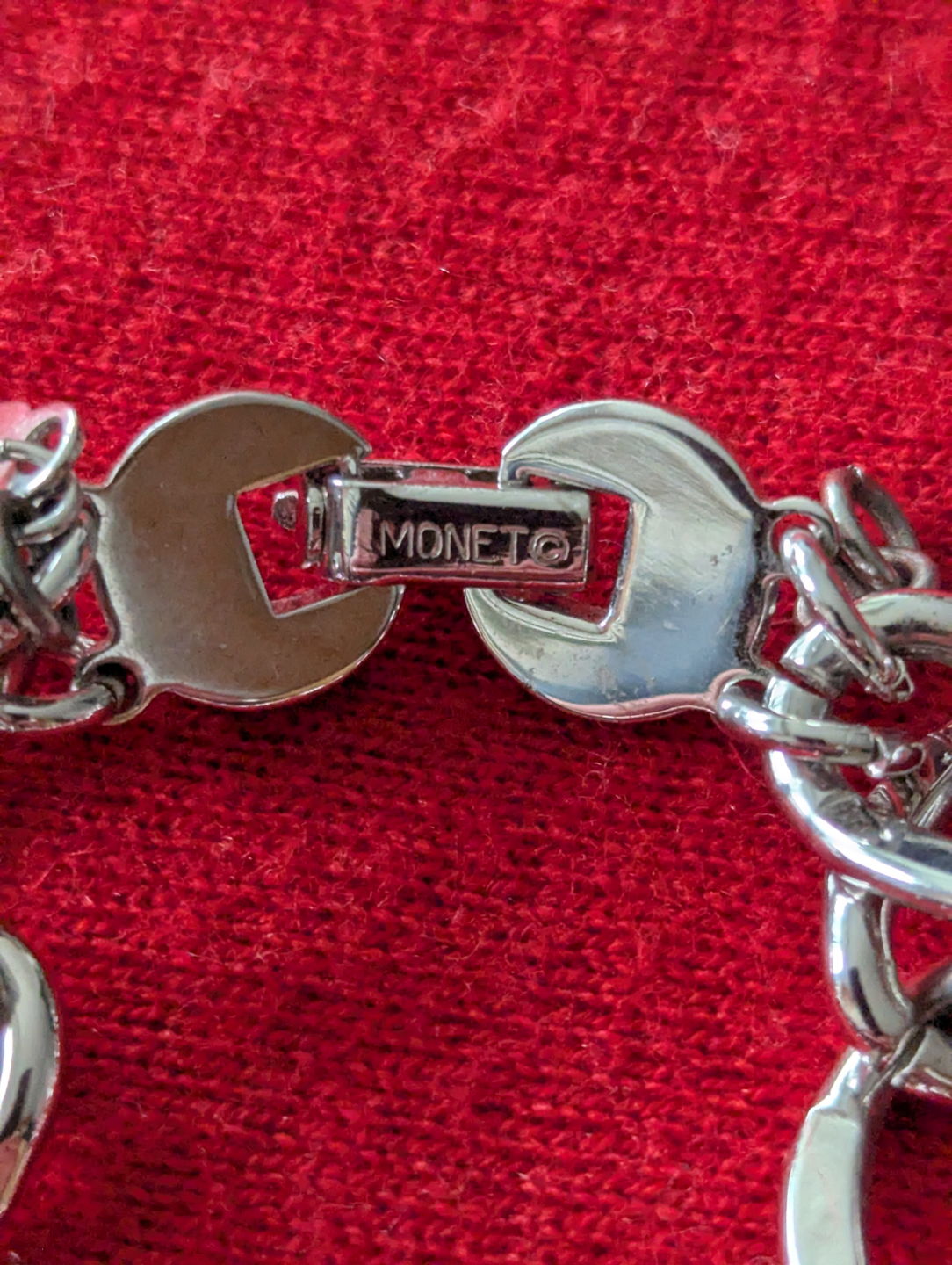 Monet Silver Tone Chain Bracelet - photo 4