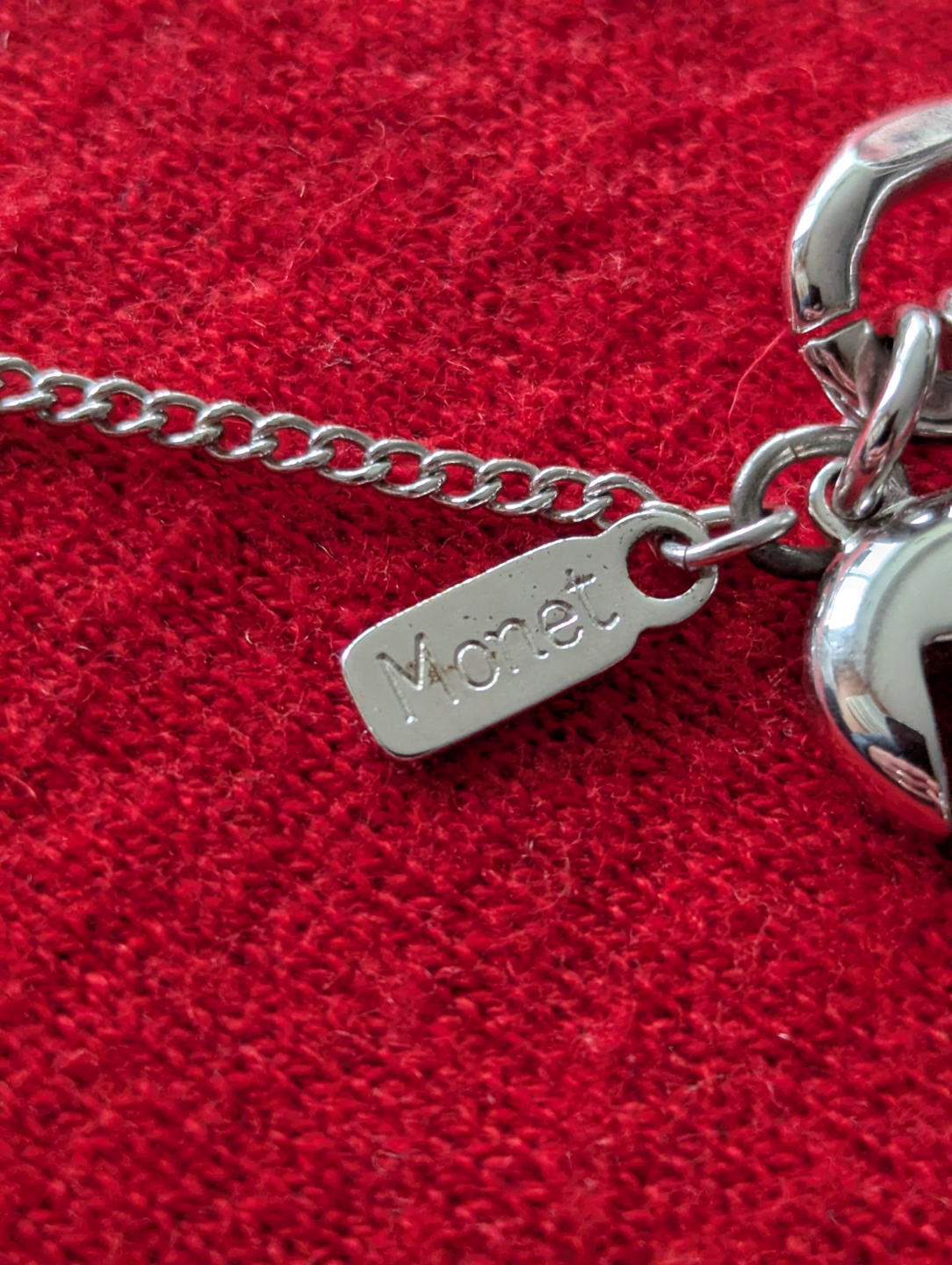 Monet Silver Tone Chain Bracelet - photo 5