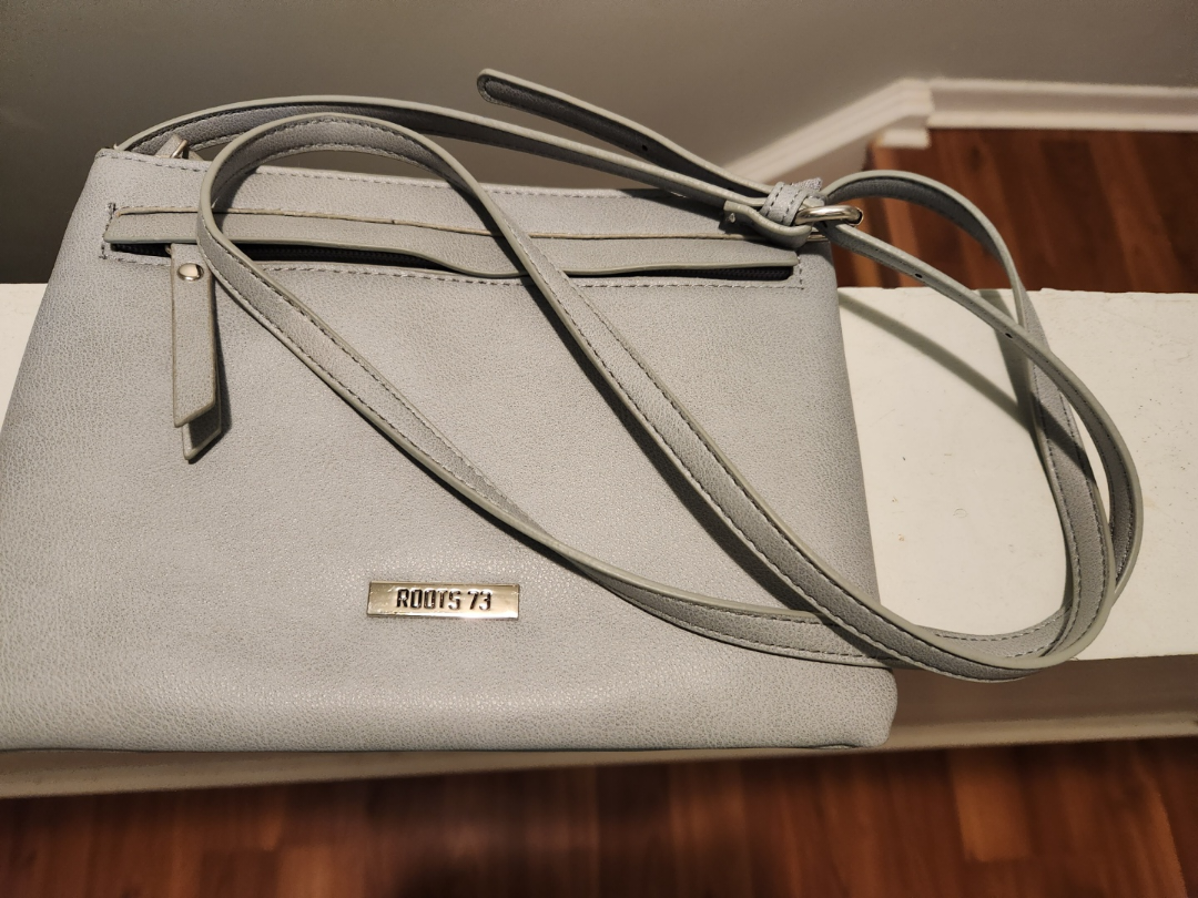 Roots 73 Grey Crossbody Bag