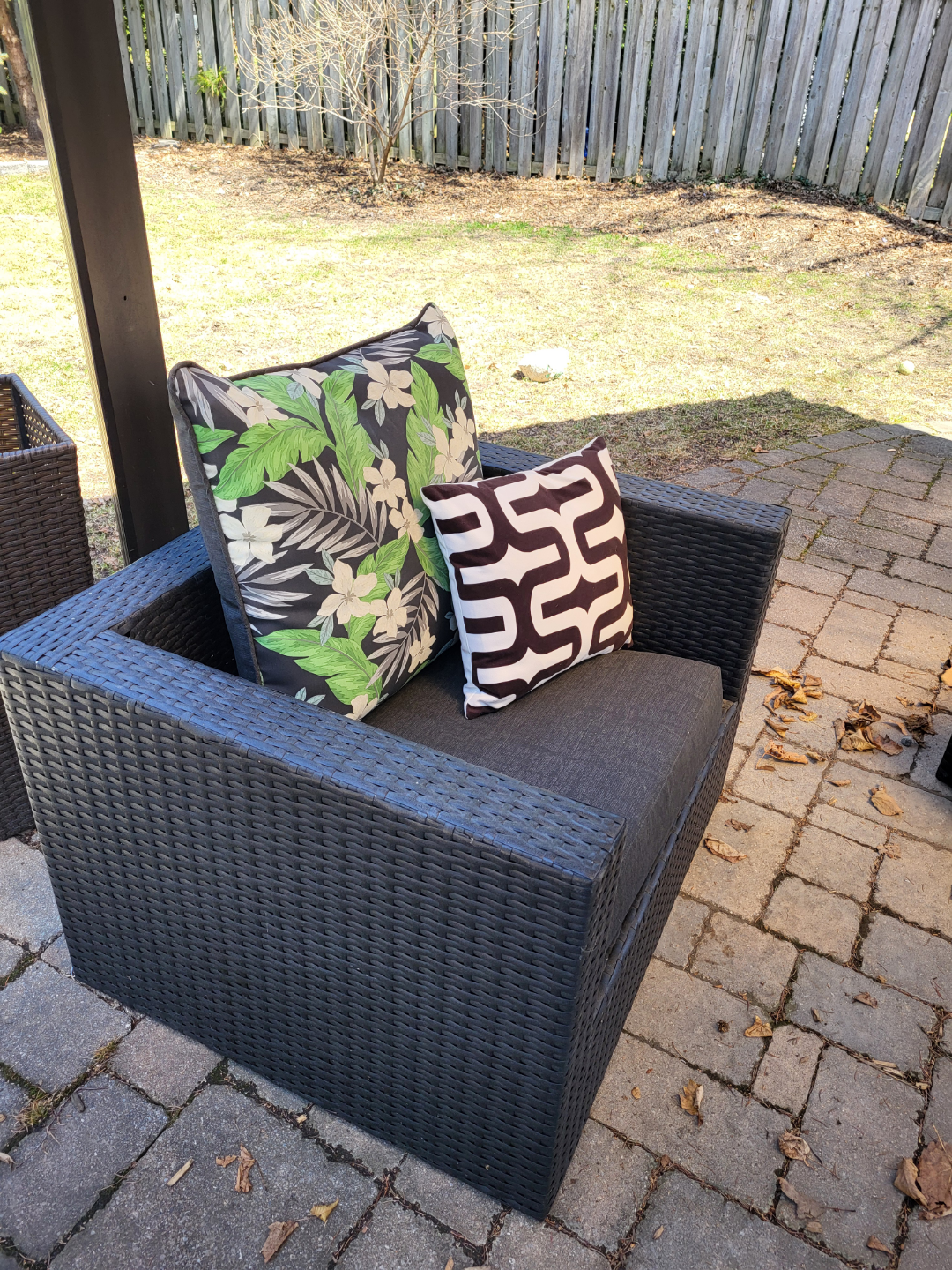 Outdoor Wicker Patio Conversation Set - photo 2