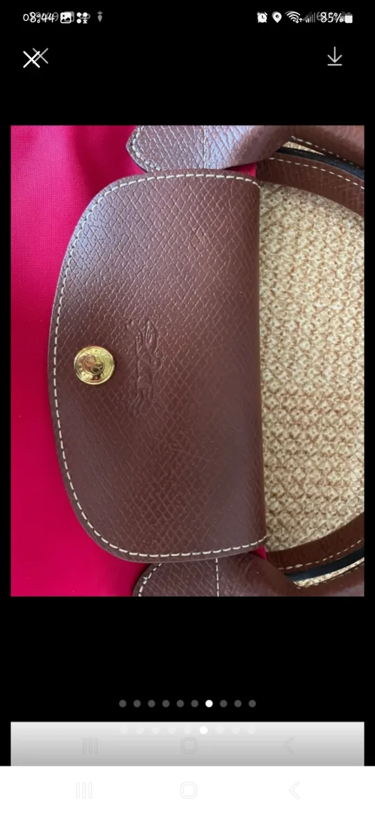 Authentic Longchamp XL travel bag image indicator(6)