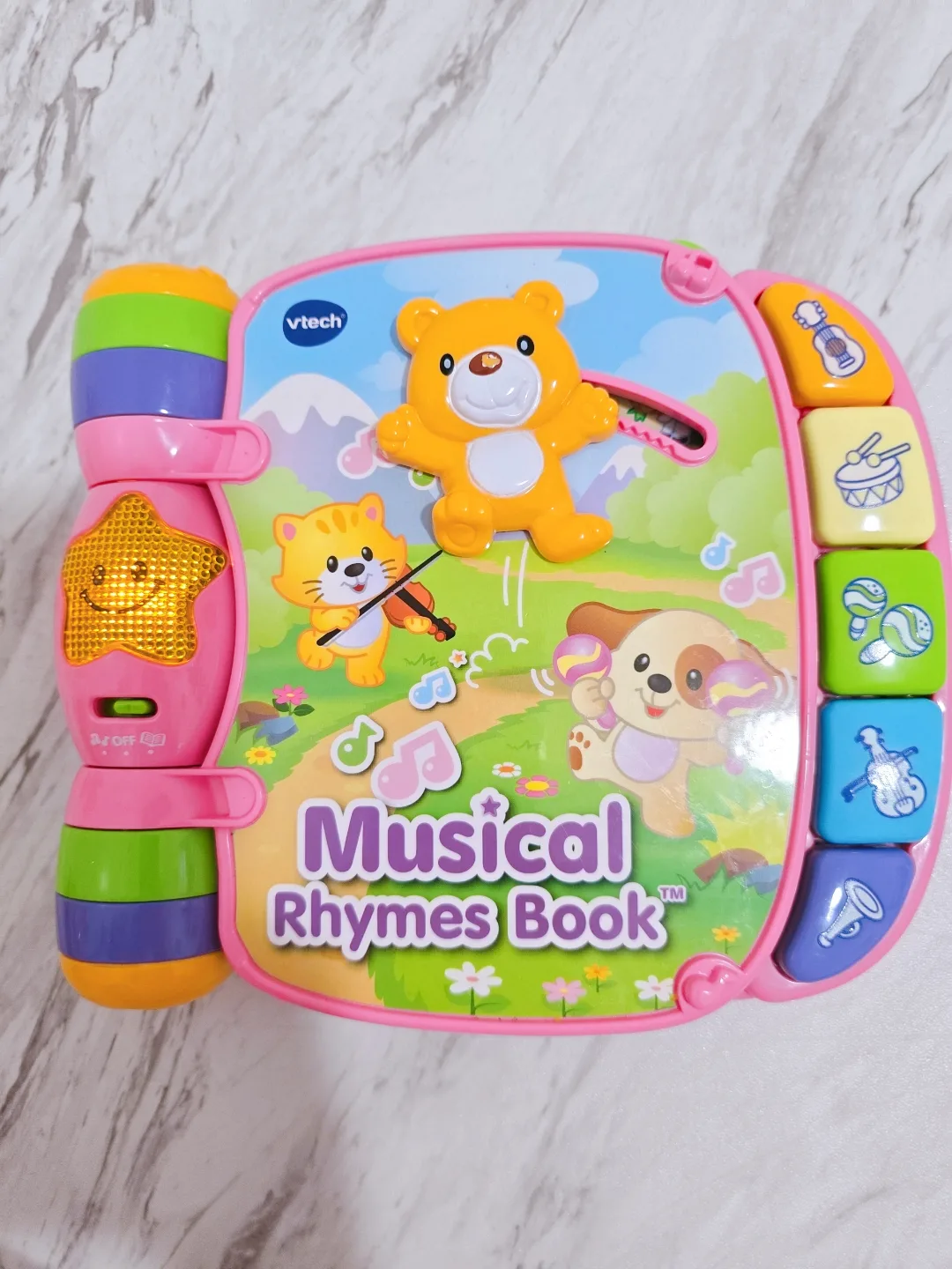 VTech Musical Rhymes Book Baby Toy image indicator(2)