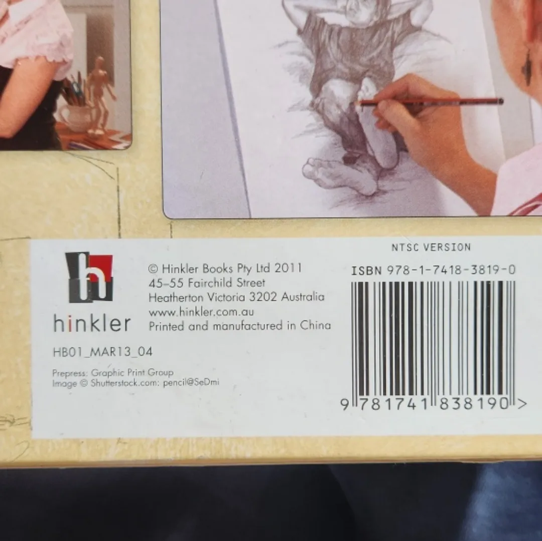 Complete Drawing Book & DVD with Wooden Artist's Model image indicator(3)