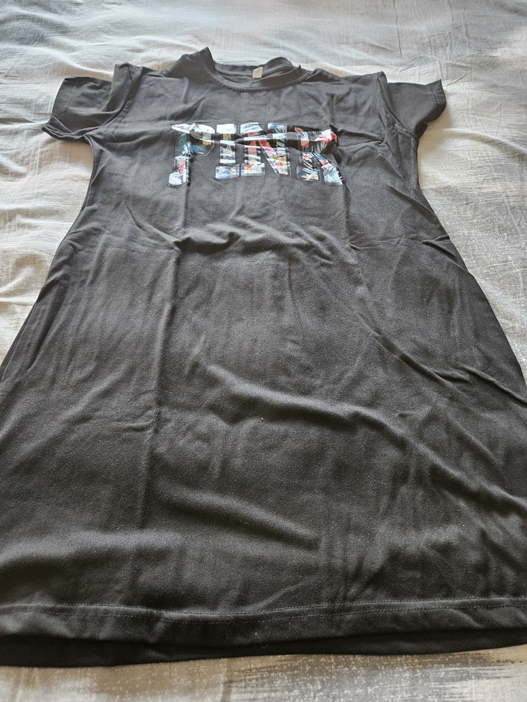 brand new PINK T-Shirt Dress