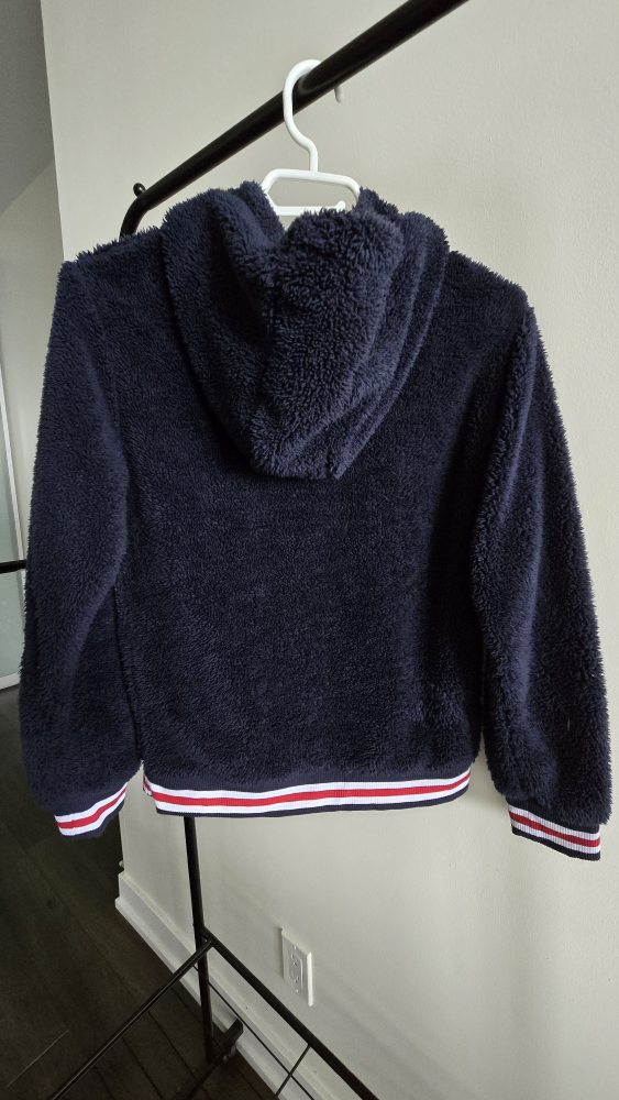 Fila Fuzzy Hoodie Navy Women's size XS - photo 2