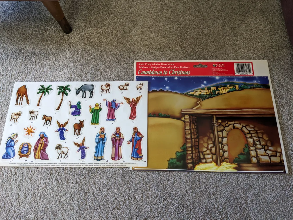 Reusable Christmas Advent Calendar thumbnail