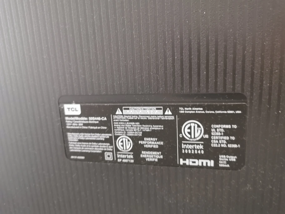 TCL 50" Class 4-Series 4K UHD HDR Smart Google TV – 50S446-CA - photo 3