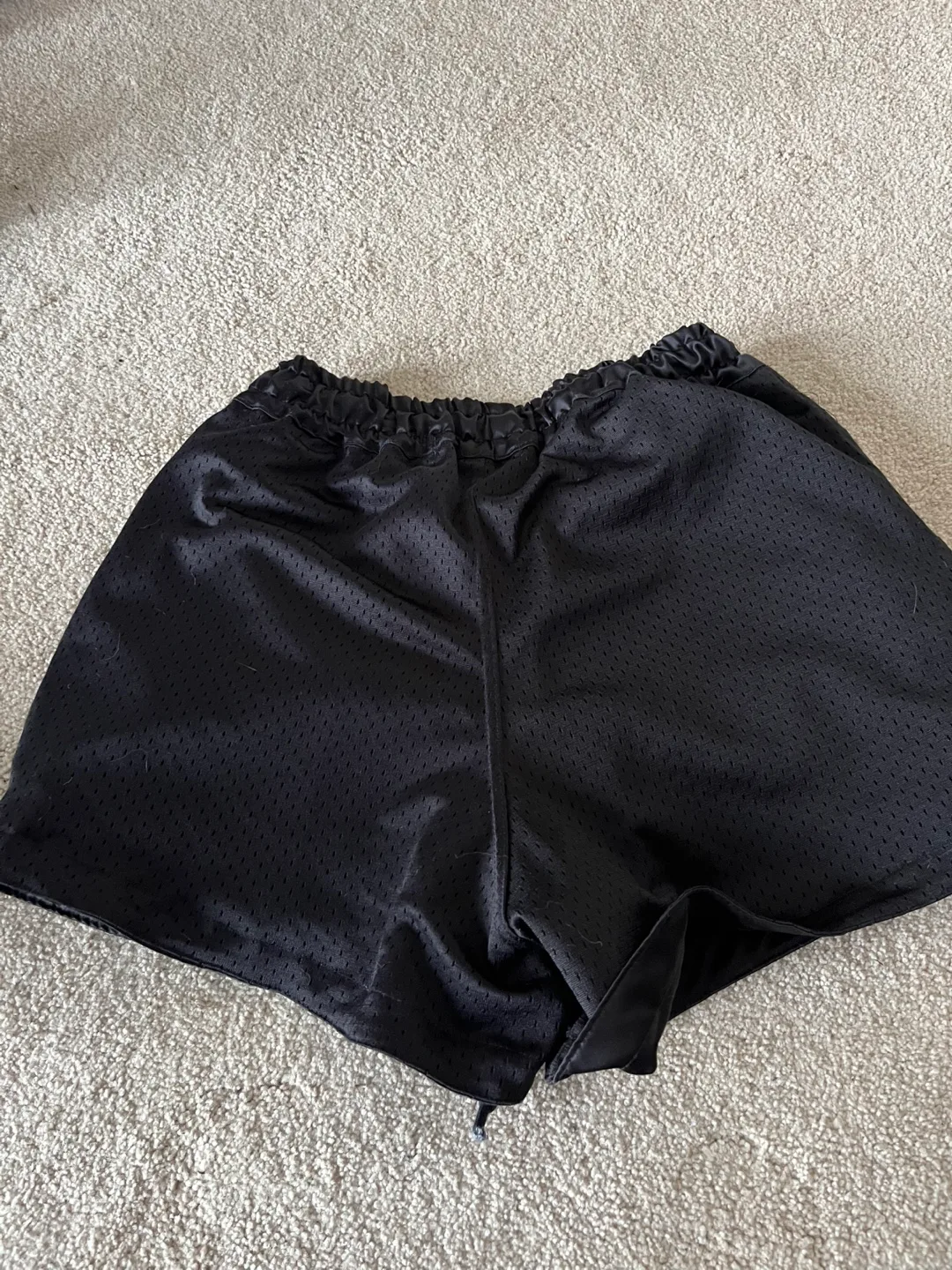 MNML Black Satin Shorts image indicator(3)