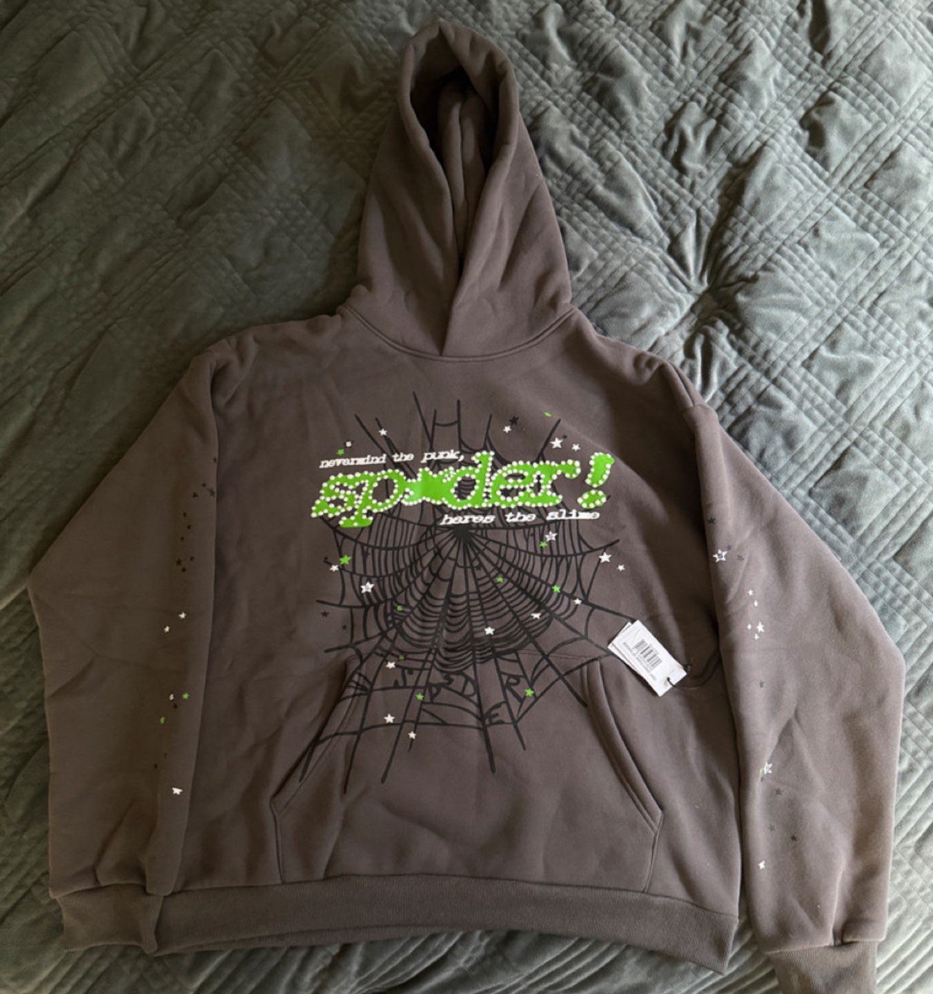 ‼️(OFFERS)‼️ Sp5der Hoodie - Grey