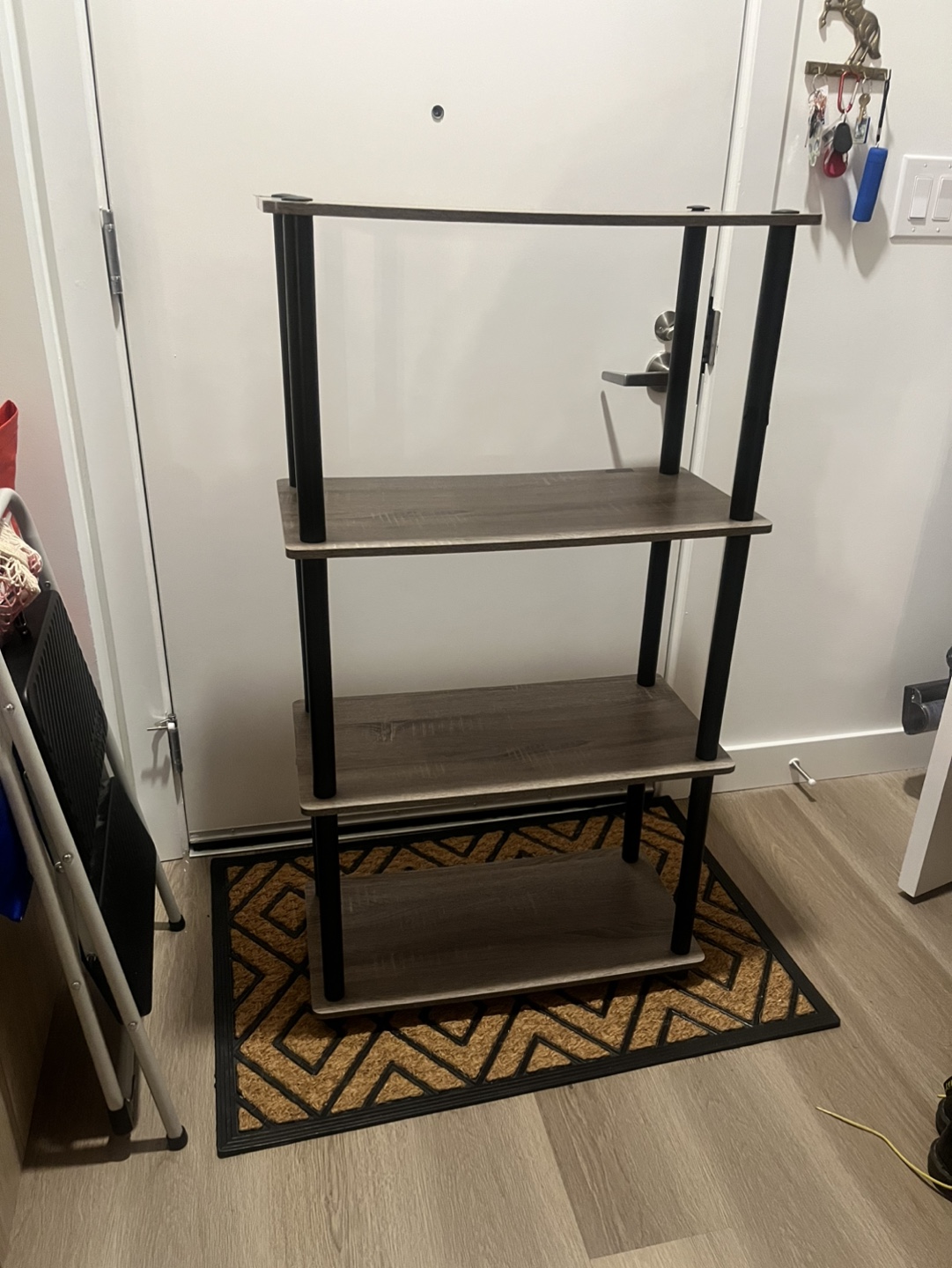 Four-Tier Wood Laminate Shelf Unit - photo 4