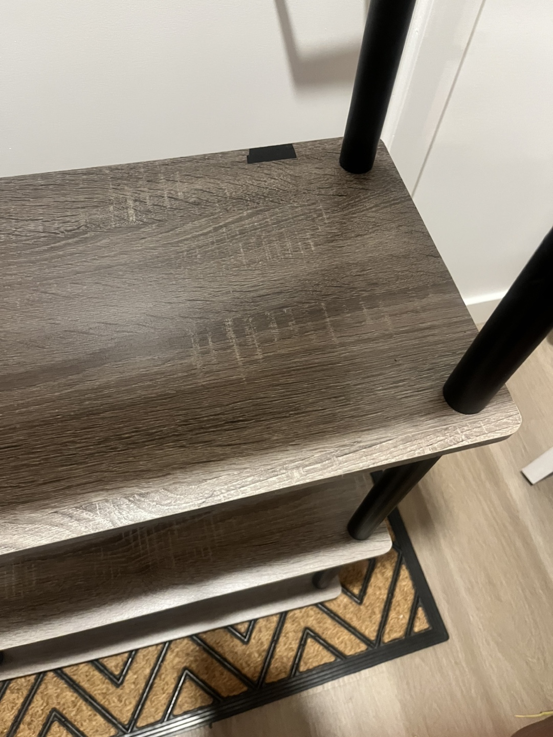 Four-Tier Wood Laminate Shelf Unit - photo 3