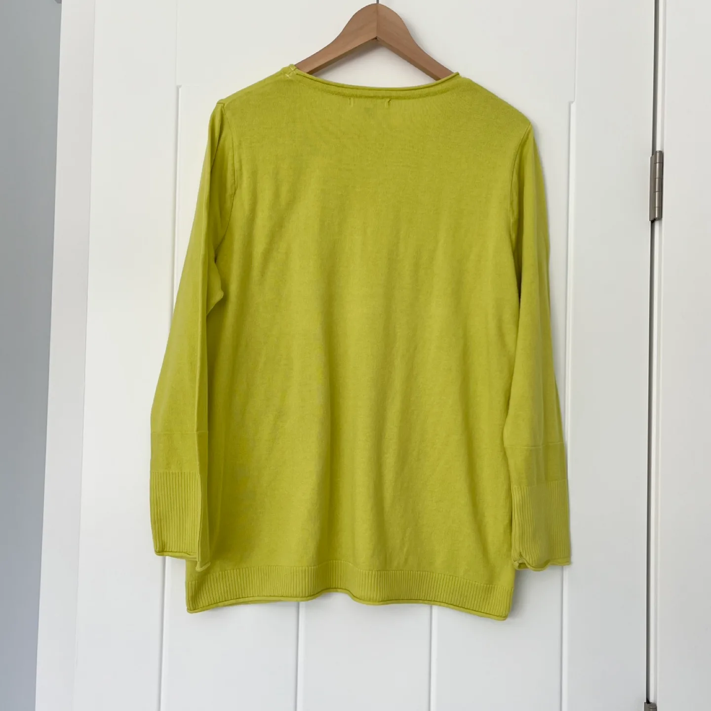 Parkhurst Lime Green Soft Cotton Sweater Large image indicator(6)