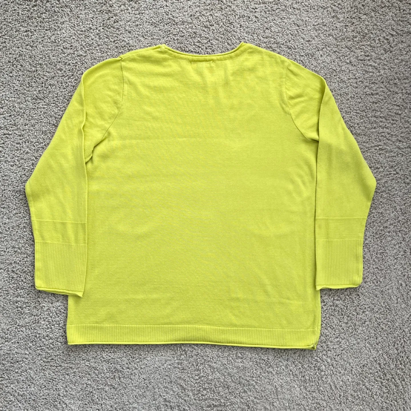 Parkhurst Lime Green Soft Cotton Sweater Large image indicator(10)