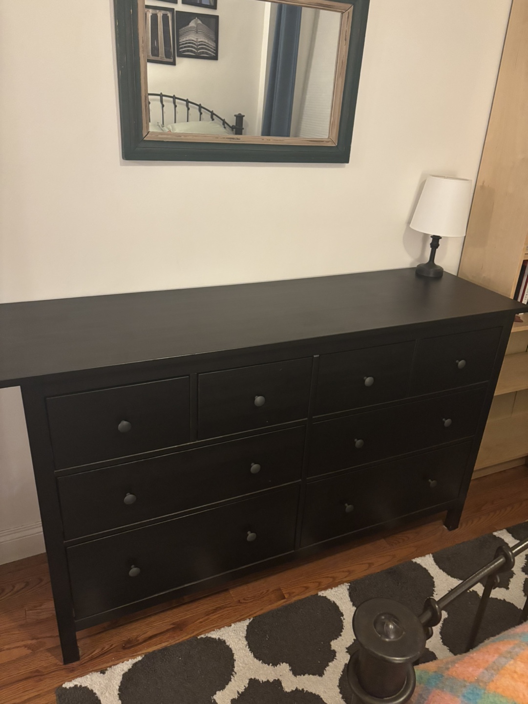 8-Drawer Dresser Brown Wood