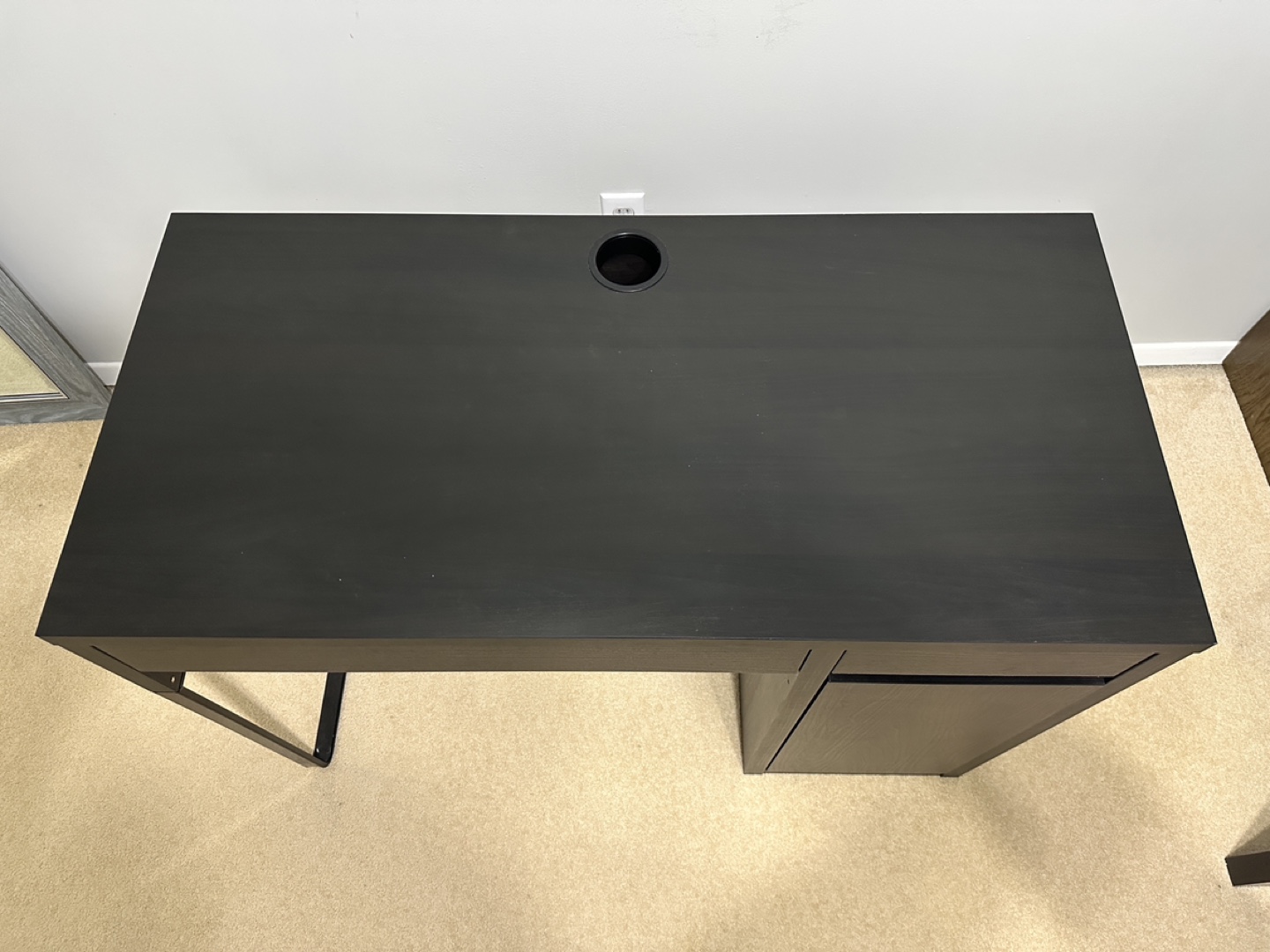 IKEA MICKE Desk - Black-Brown - photo 4