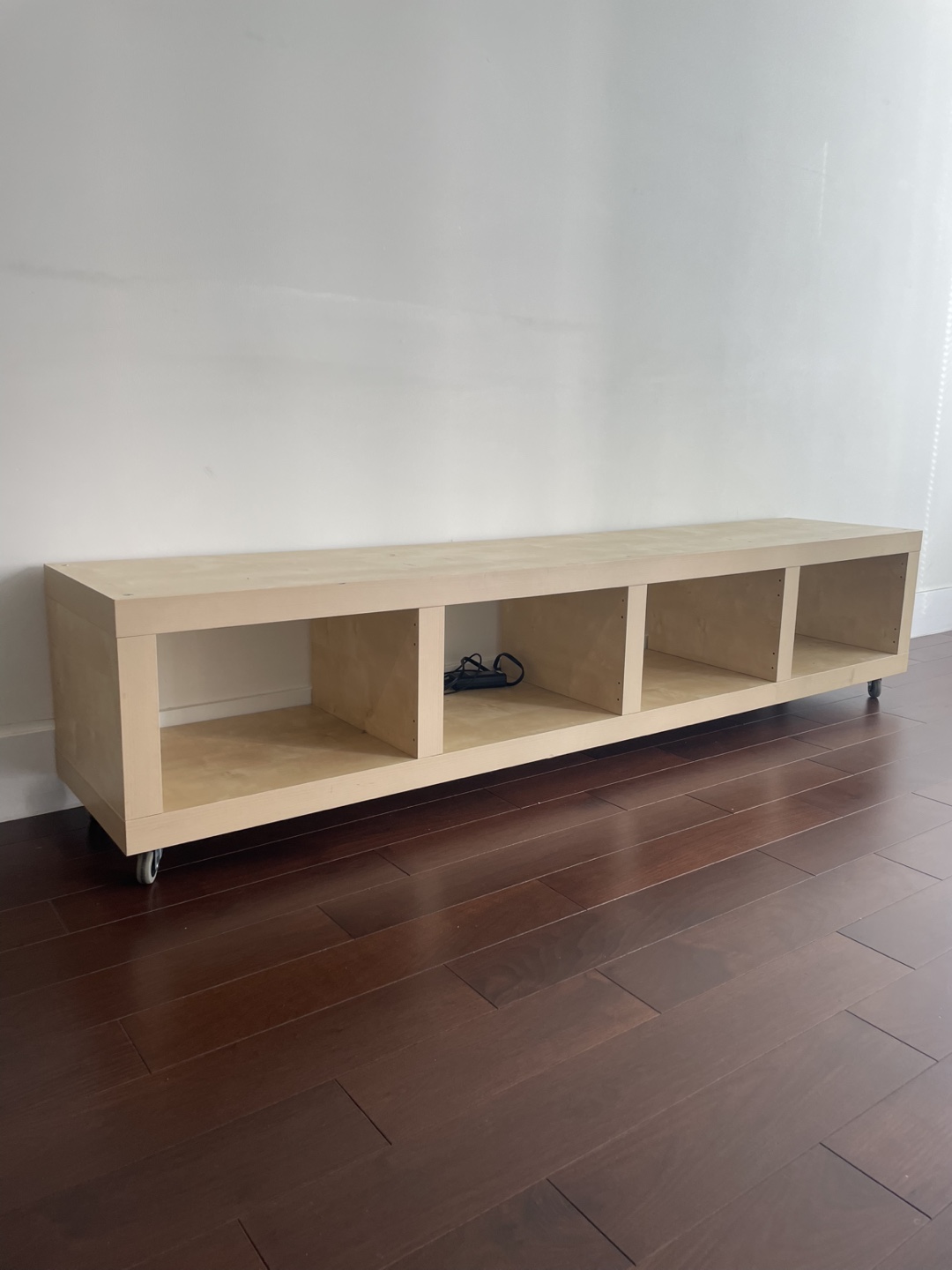 IKEA Kallax 4-Cube Storage Unit on Casters - photo 3