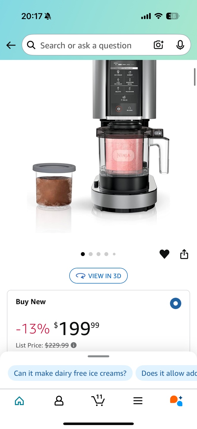 Ninja Creami Ice Cream Maker - photo 2