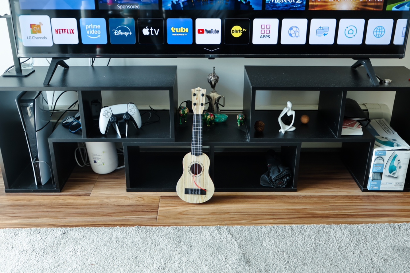 LG 65” Smart TV + Modular TV Table –$475 OBO - photo 2